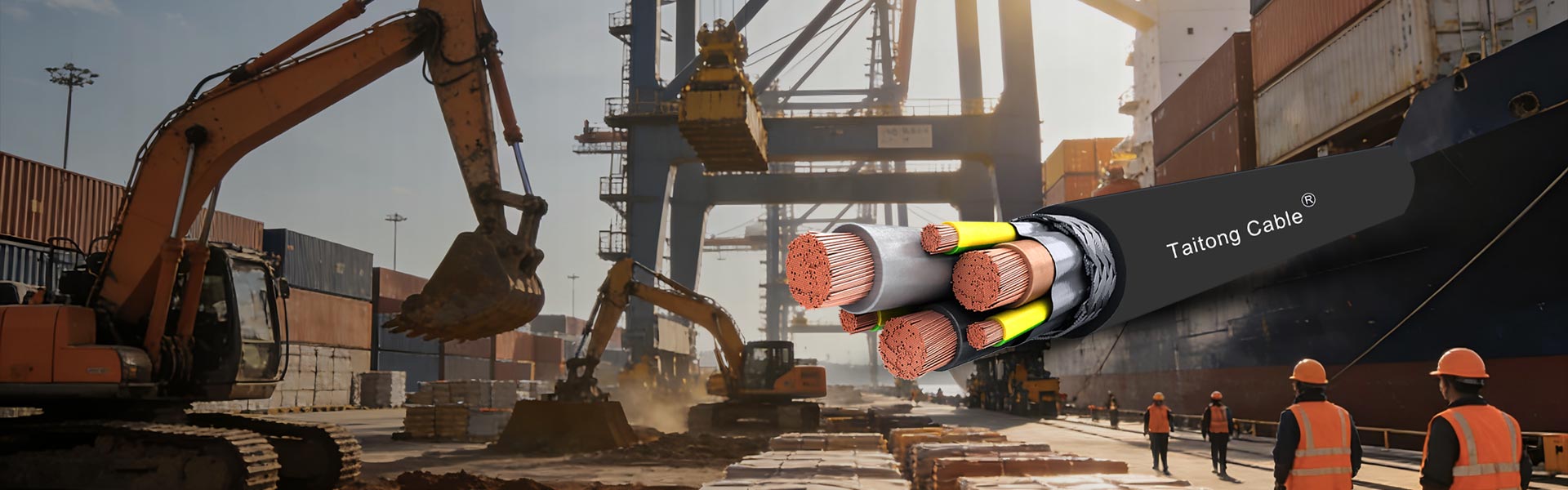 Špeciálne káble s gumeným plášťom